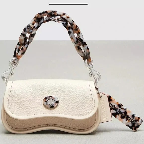 COACH Mini Wavy Dinky COACHTOPIA Leather - Picture 1 of 14